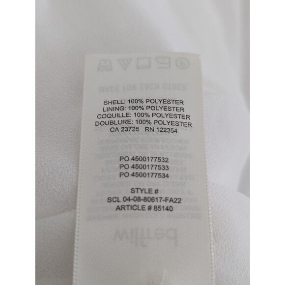 Aritzia Wilfred Daydreamer Mini Dress XXS White Women's Casual Summer Shift - Picture 7 of 7